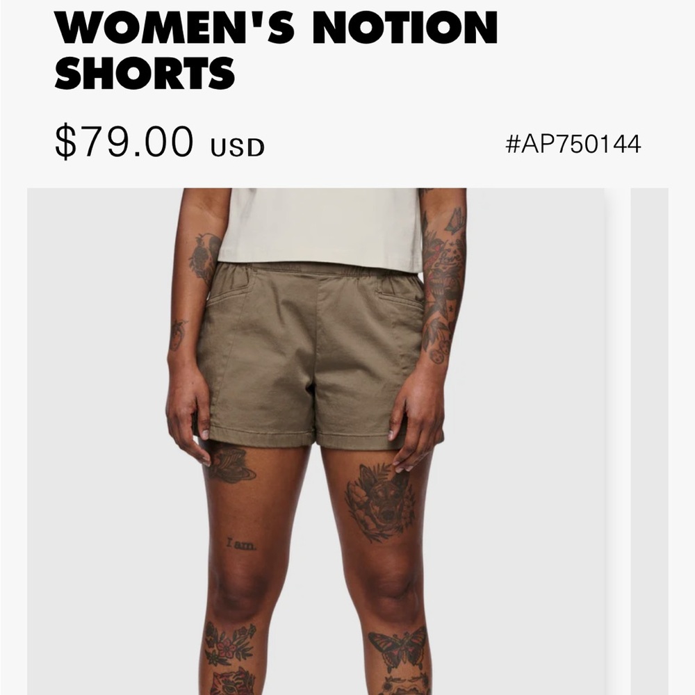Black Diamond Women's Notion Shorts - Olive